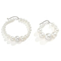 Bold Pearl Choker & Bracelet Set
