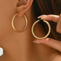 Classic Twisted Hoop Earrings